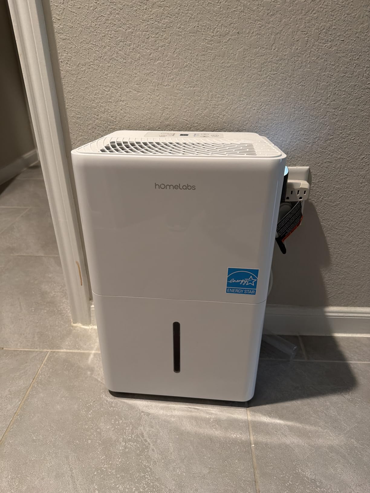 Dehumidifier, 95OZ Dehumidifier for Home 1000 Sq.Ft - Quiet with Auto Shut Off & Relaxing 7 Color Ambient Light, Ideal for Livingroom, Bedroom, Basement (Black) customer photo 1