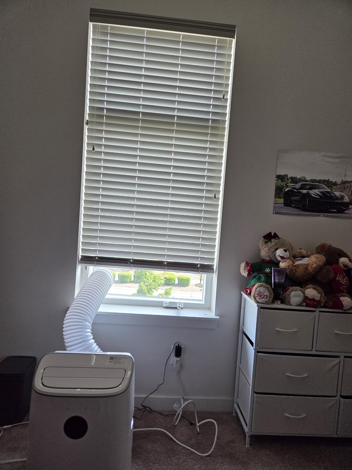 DREO Portable Air Conditioner 318S, 8000 BTU ASHRAE (5000 BTU DOE) Smart AC Unit for Bedroom with Drainage-free Cooling, Fan&Dehumidifier 3 in 1, APP/Voice/Remote, Quiet Standing AC for Room Indoors customer photo 1