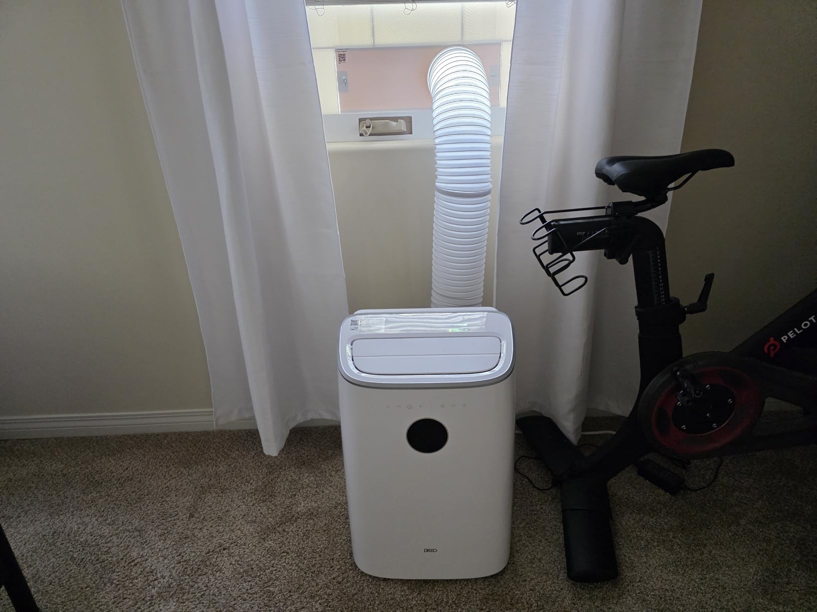 DREO Portable Air Conditioner 318S, 8000 BTU ASHRAE (5000 BTU DOE) Smart AC Unit for Bedroom with Drainage-free Cooling, Fan&Dehumidifier 3 in 1, APP/Voice/Remote, Quiet Standing AC for Room Indoors customer photo 2
