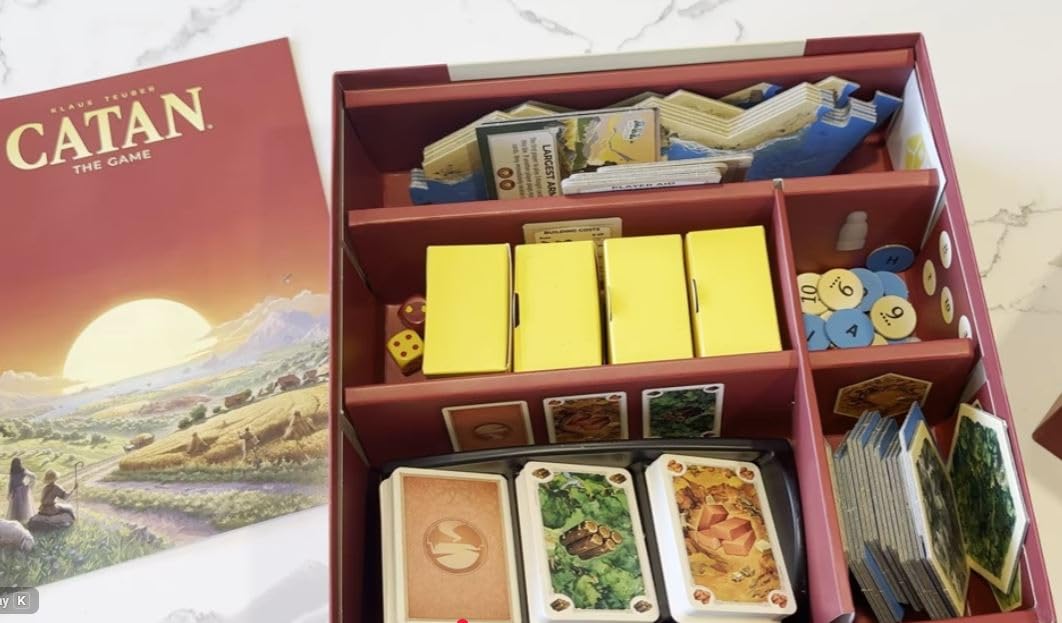 CATAN Board Game (6th Edition) - Trade, Build & Settle Strategy Game for Family, Kids & Adults, Ages 10+, 3-4 Players customer photo 2