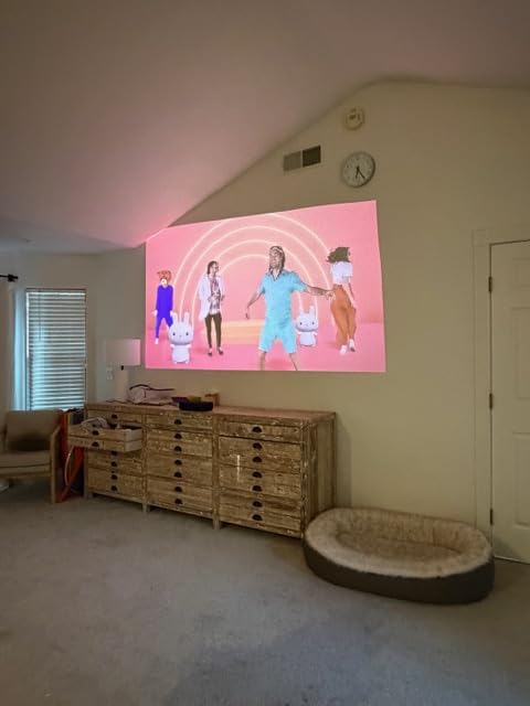 Optoma ML1080UST 1080p Photon Go Ultra Short Throw Full HD LED Triple Laser DLP Google TV Smart Projector customer photo 2