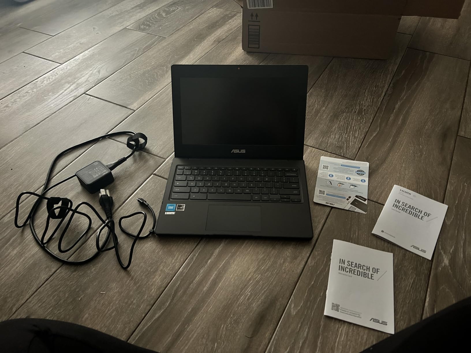 ASUS Chromebook CR11 Ruggedized Laptop, 11.6” Display, Intel Processor N100 Processor, 4GB RAM, 64GB eMMC Storage, Antimicrobial Guard, Spill-Resistant Keyboard, Mineral Grey, CR1104CGA-AS44 customer photo 2