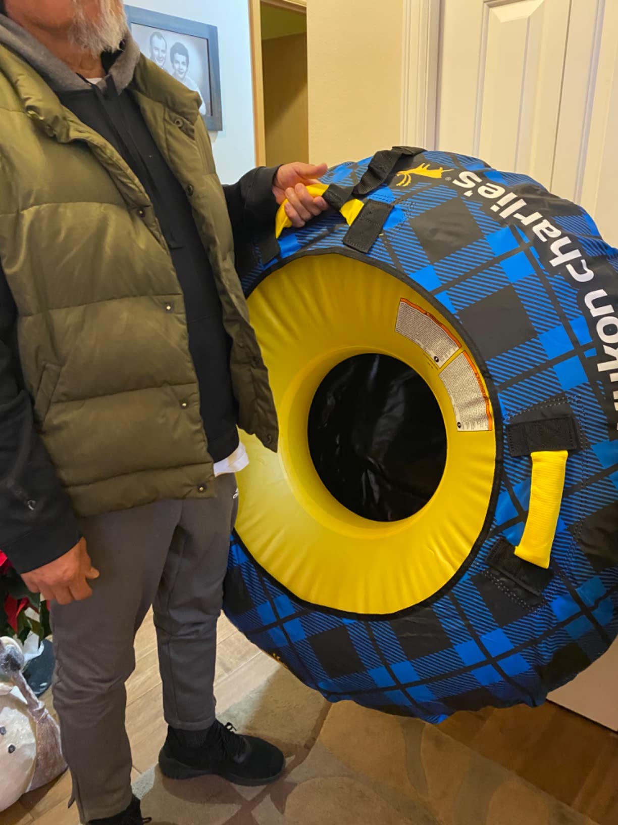 Yukon Charlie's Inflatable Snow Tube 46