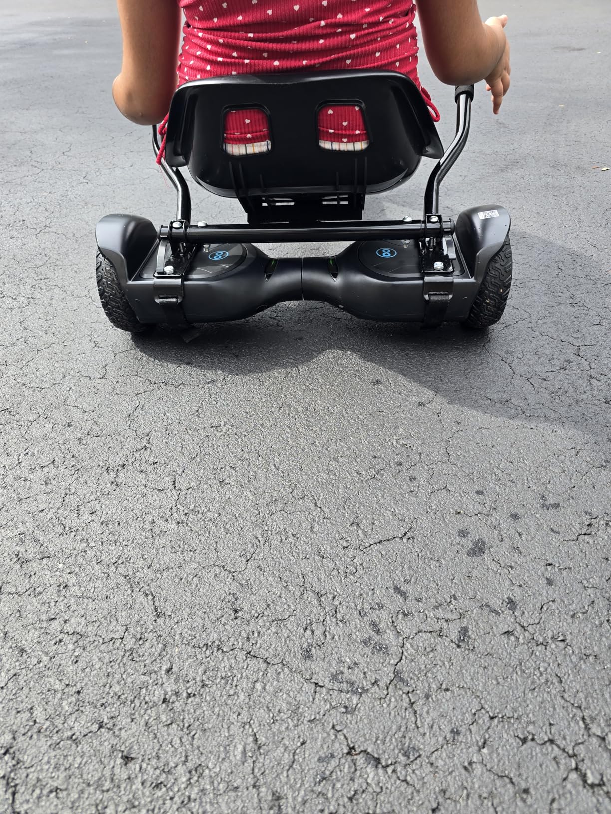 Gyroor Scooter with Adjustable Seat Attachment, 6.5