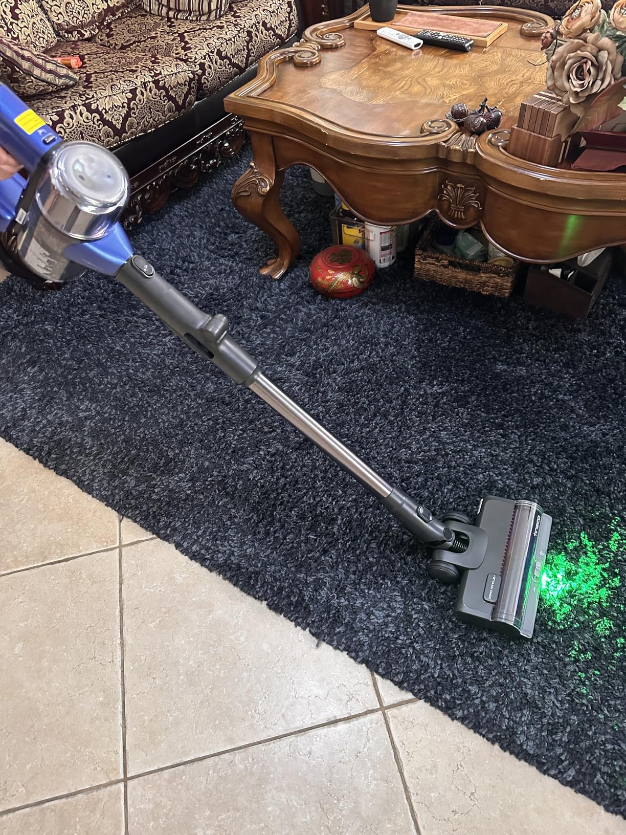 Tineco Pure ONE S50 Pro Cordless Vacuum, 150AW Suction, 95Min Runtime, Anti-Tangle Brush, 120° Green Light, Easily Tackles Large Debris, Stick Vacuum Cleaner for Pet Hair, Carpet & Hard Floor customer photo 1