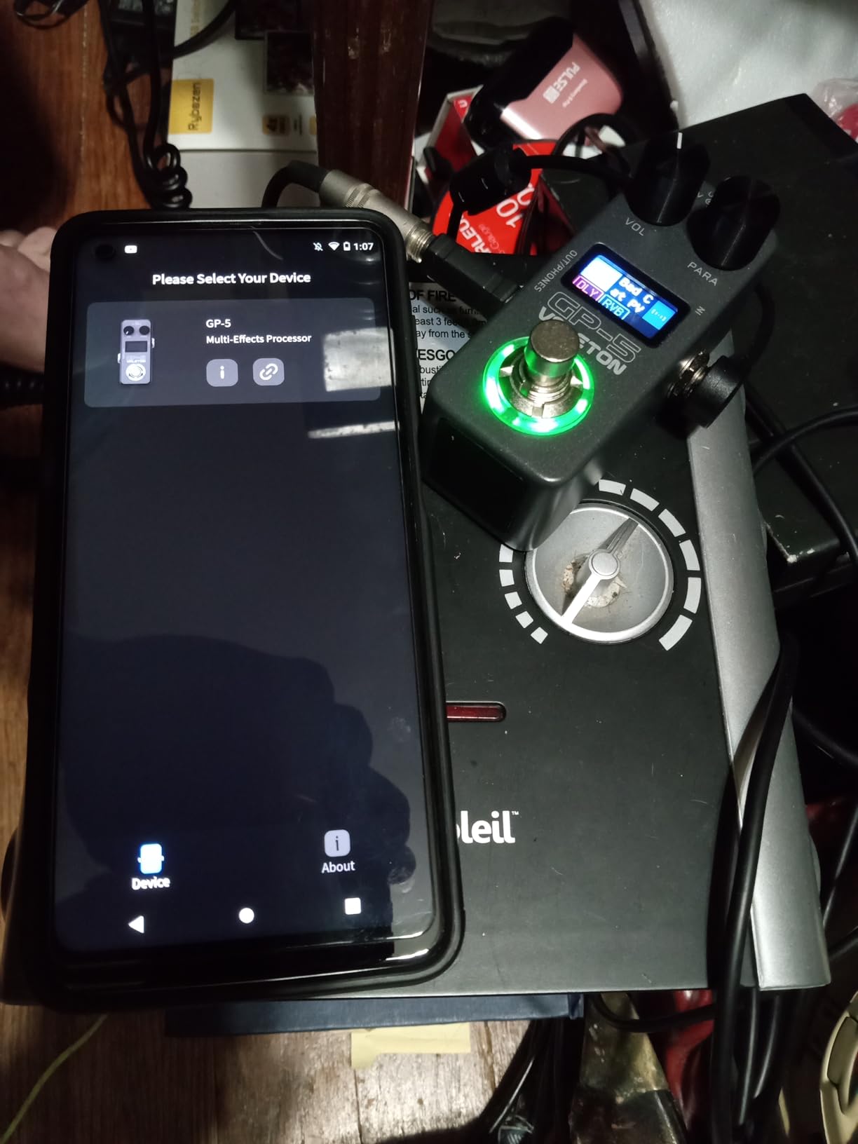 Valeton GP-5 Super Compact Multi-Effects Processor & NAM/IR Loader Pedal customer photo 1