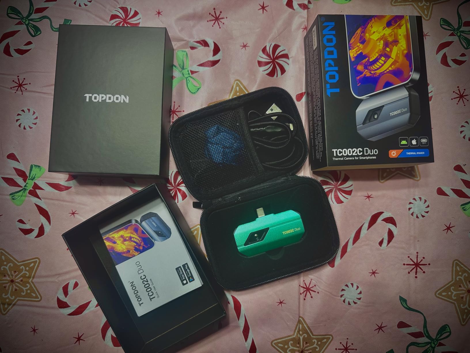 TOPDON TC002C Duo Thermal Camera, Compatible with Any USB-C iPhone, iPad & Android Device, 512 x 384 Super Resolution, 256 x 192 IR Resolution Thermal Imager customer photo 2