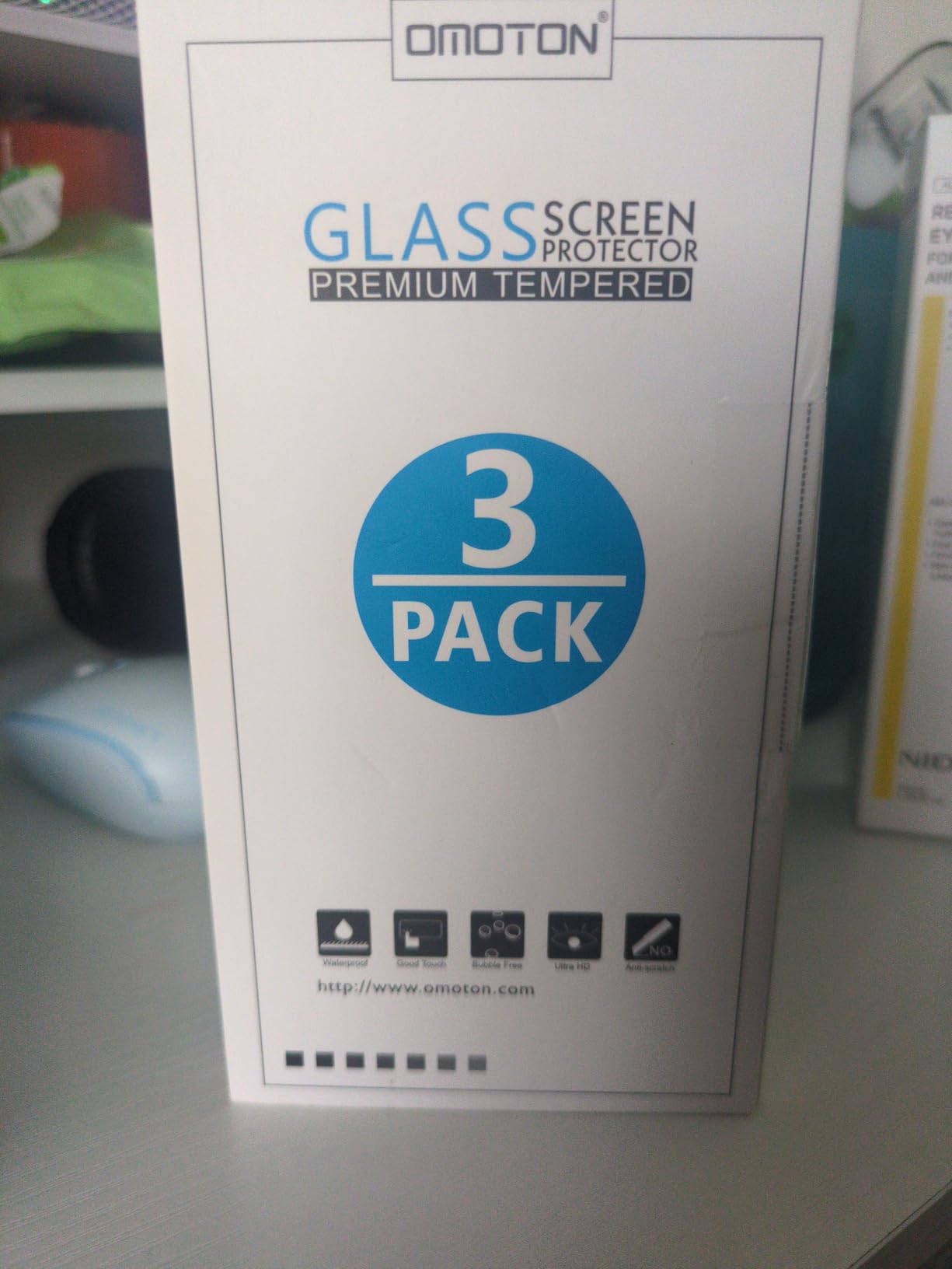 OMOTON 3+2 Pack for Google Pixel 10 Pro Screen Protector 6.3 inch, 3 Pack Tempered Glass Screen Protector&2 Pack Camera Lens Protector with Alignment Framework, Case Friendly(Not for 10/10 Pro XL) customer photo 1