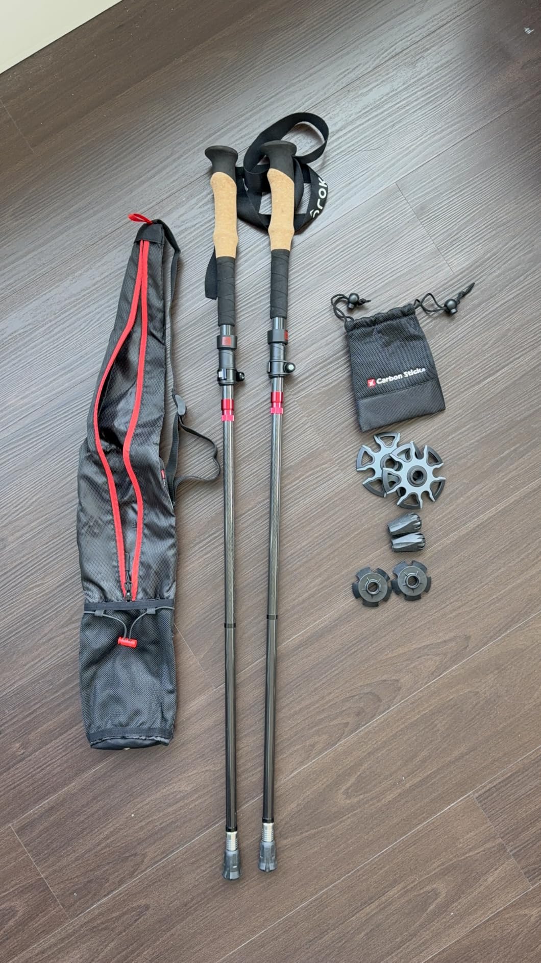 MX-2 PRO X Carbon Tech Carbon Fiber Trekking Poles customer photo 1