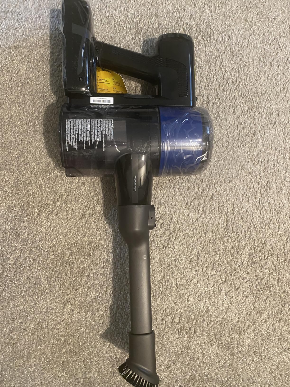 Tineco Pure ONE S30 Cordless Vacuum Cleaner, 150AW Powerful Suction, Zero Tangle Brush, Up to 65min Runtime, Stick Vacuum Cleaner for Pet Hair, Carpet & Hard Floor customer photo 1
