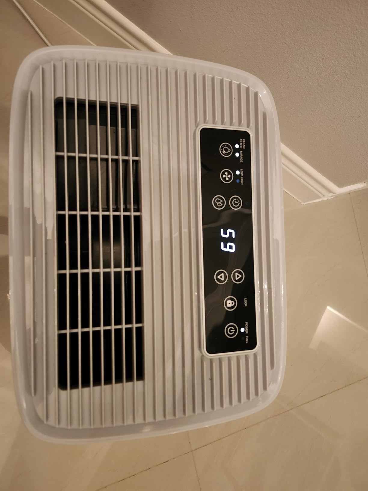 Kesnos 2,500 Sq. Ft. Energy Star 2025 Dehumidifier for Home & Basement, Ideal for Bedroom with Ultra Quiet 36 dB, 0.39-Gallon Water Tank with Drain Hose, 4 Pre-Set Modes, Auto Defrost, Timer customer photo 1