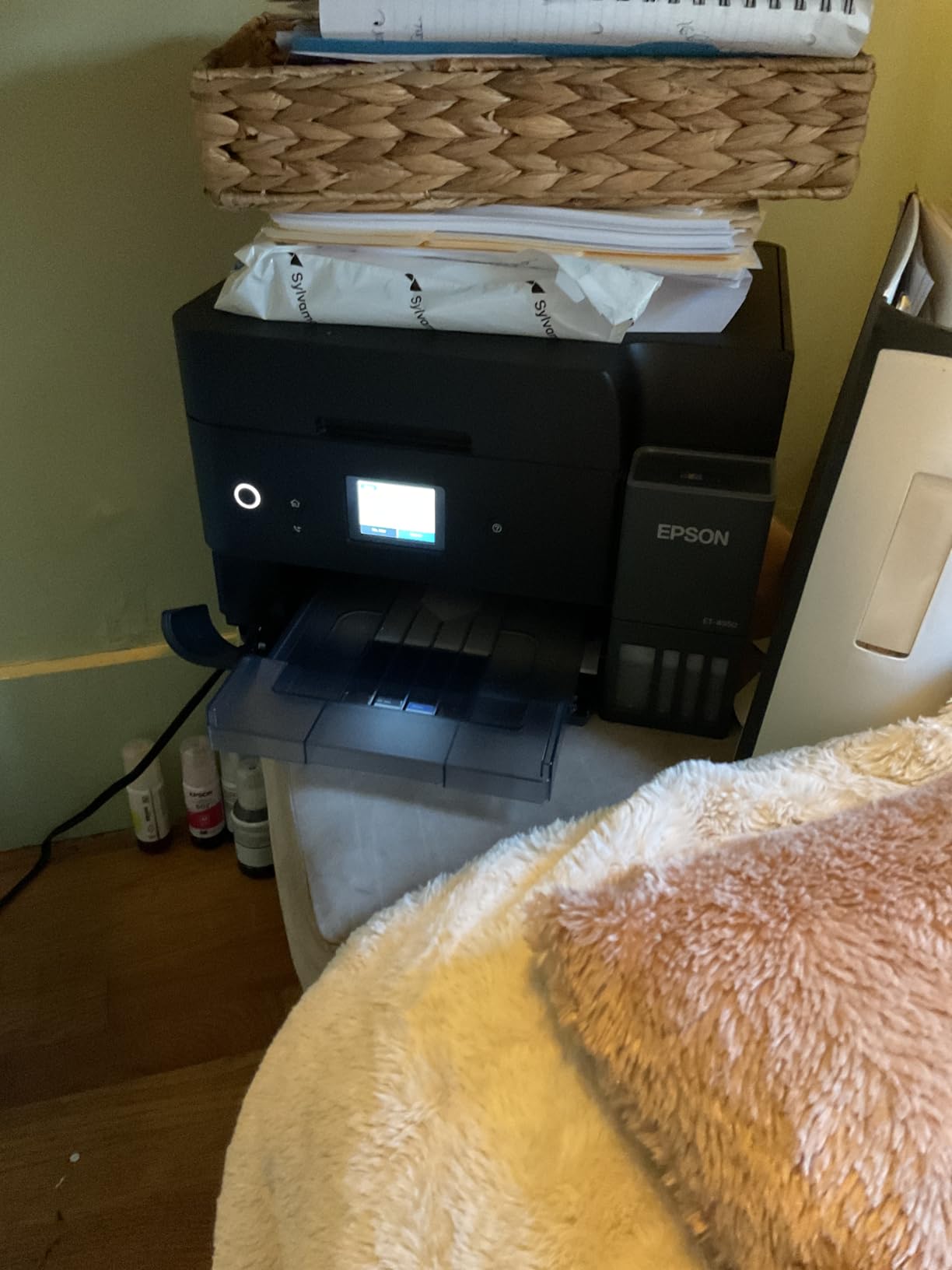Epson EcoTank ET-4950 Wireless All-in-One Color Supertank Printer with up to 3 Years of Ink Refillable Tanks, Auto Document Feeder - Black customer photo 2
