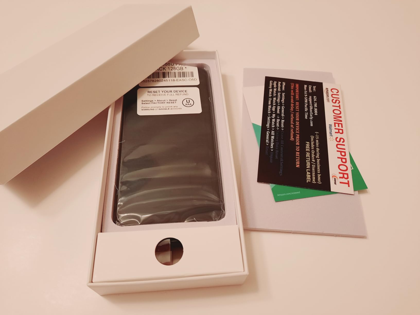Samsung Galaxy A36 5G, 128GB, Awesome Black - Unlocked (Renewed) customer photo 1