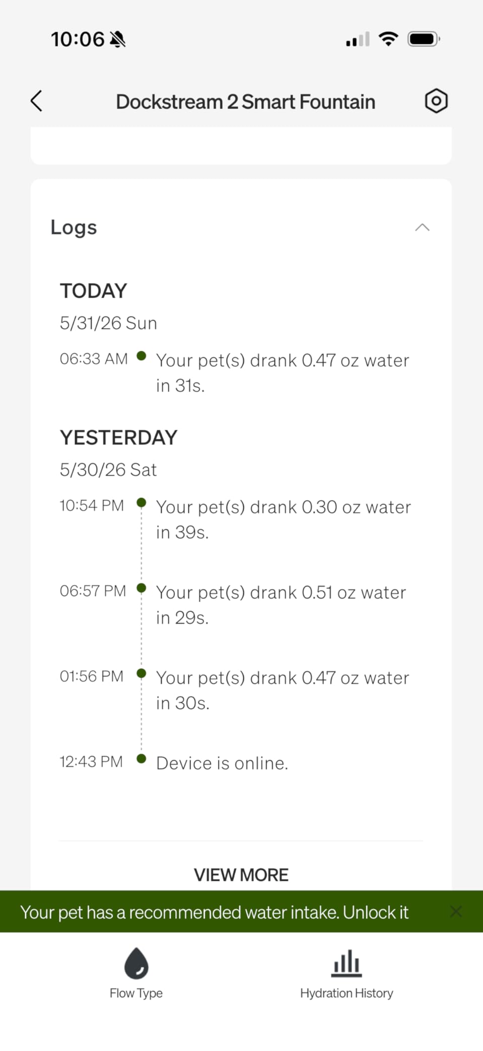 PETLIBRO Upgrade Cat Water Fountain Stainless Steel Tray, Dockstream 2 Cat Fountain Indoor, 3L/101oz Auto Cat Fountains for Drinking, App Monitoring Pet Water Fountain Dog, 5G WiFi Cat Water Dispenser customer photo 2