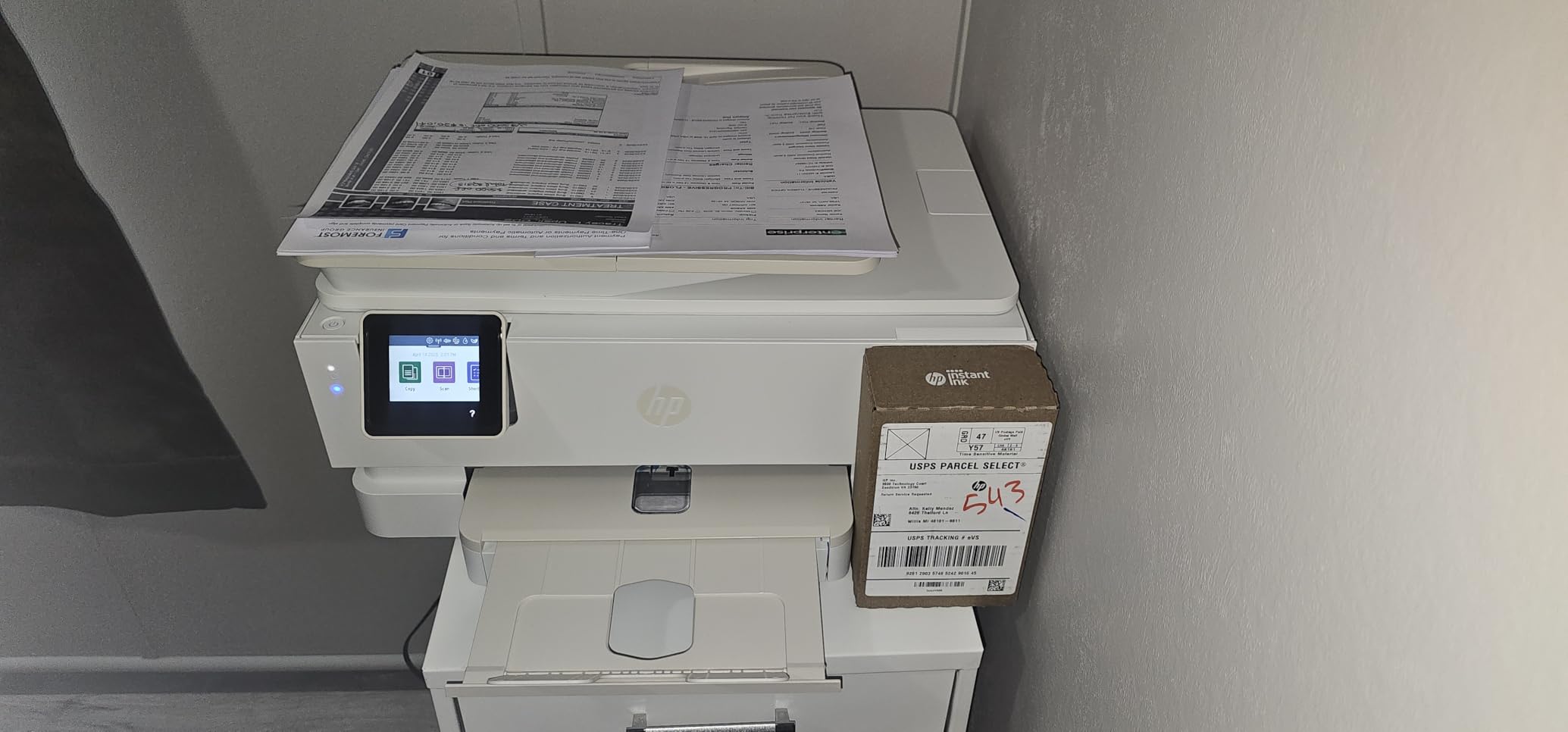 HP Envy Photo 7975 Wireless Color Inkjet Photo Printer, Print, scan, Copy, Easy Setup, Mobile Printing, Best-for-Home, 3 Month Instant Ink Trial Included, AI-Enabled customer photo 1