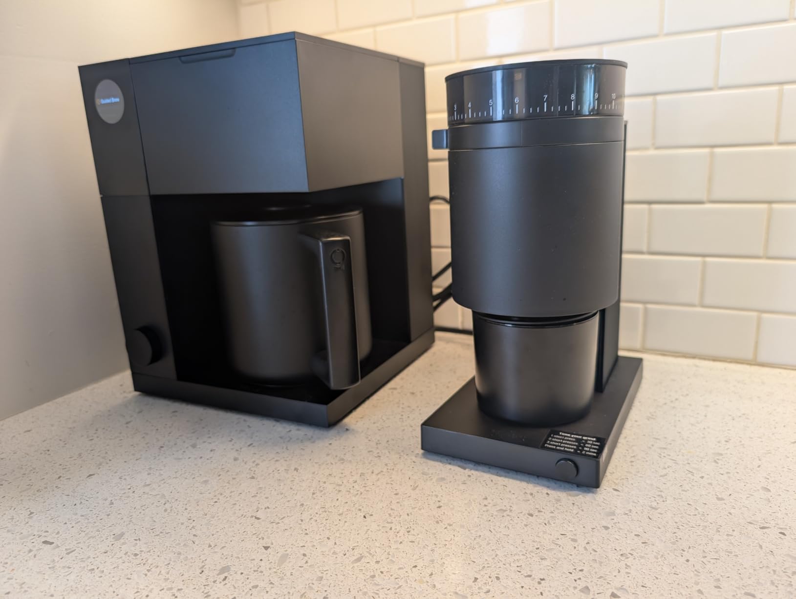 Fellow Aiden Precision Drip Coffee Maker, Thermal Carafe, Perfect Temperature Control, Bloom Cycle, Single Serve to 10 Cup Capacity, Malted Chocolate customer photo 2