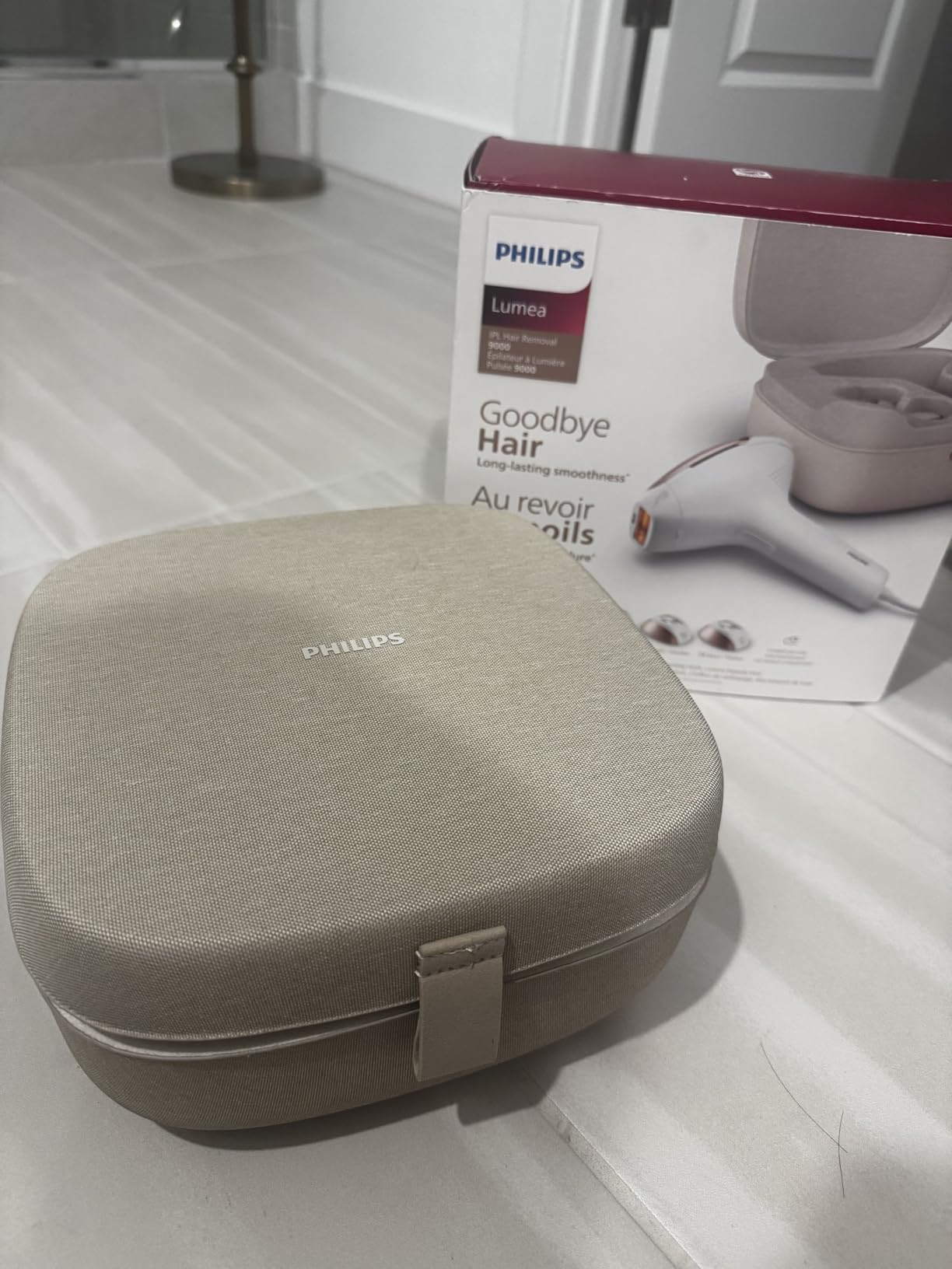 Philips Lumea IPL - Salon-Like Laser Hair Removal for Women, Permanent Hair Reduction Device At Home for Face & Body - Safe & Painless for Face, Bikini, Body, 5 Settings & Skin Sensors, BRI937/03 customer photo 1