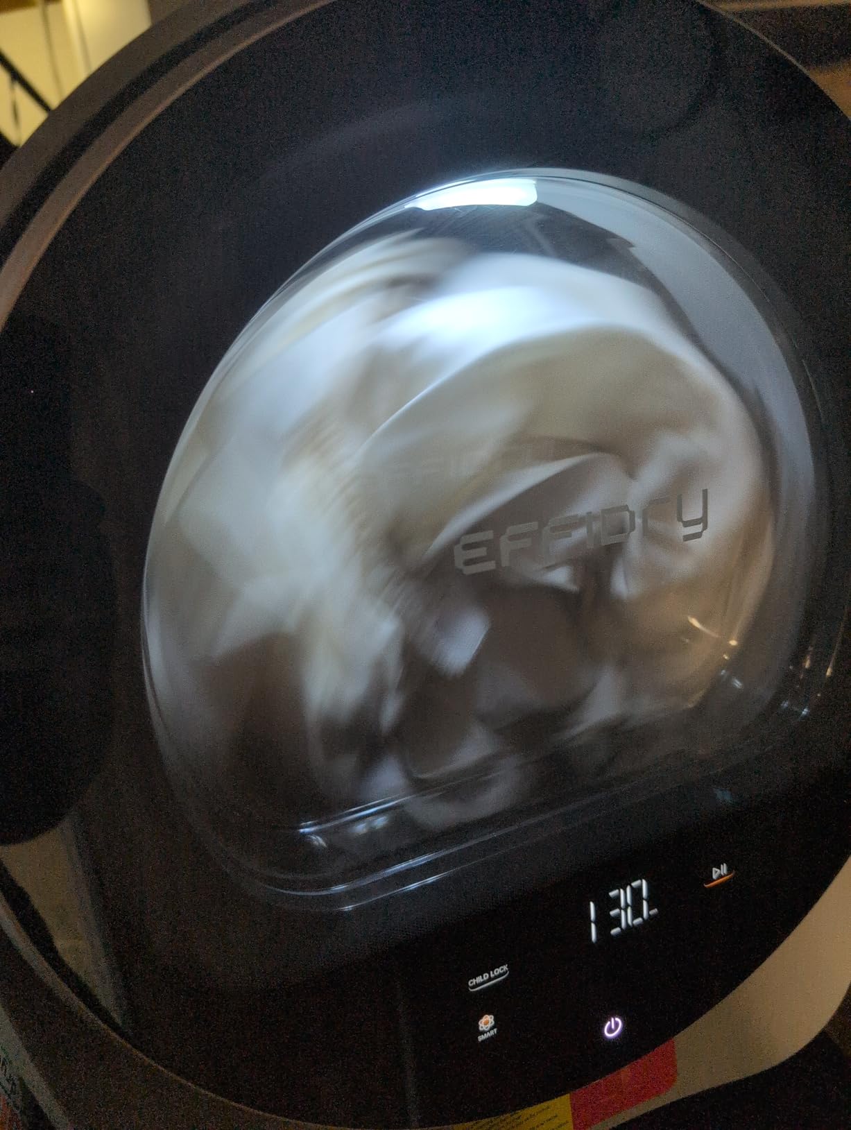 S3 Compact Clothes Dryer 1.0 cu.ft Capacity 110V 1050W Portable Dryers Machine with Stainless Steel Drum 8 Drying Mode for Small Spaces,Apartments dorm Mini electric secadora portatil de ropa customer photo 2