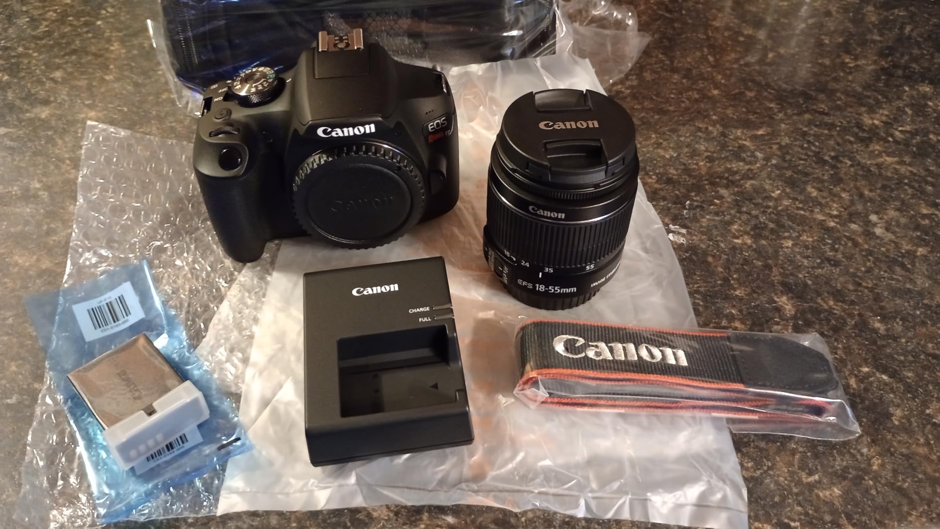 Canon EOS Rebel T7 DSLR Camera with 18-55mm Lens Bundle | For Beginner Photography | 24.1MP APS-C DSLR Camera | Built-in Wi-Fi & NFC + 64GB Memory Card + Camera Bag customer photo 2