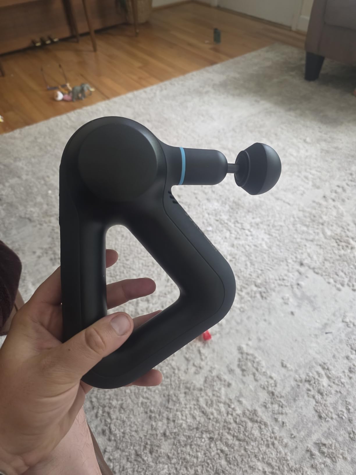 TheraGun Therabody Prime 6th Gen Deep Tissue Massage Gun | Black | Powerful Percussive Massage With 5 Speeds & A Rugged, Durable Design to Relieve Muscle Pain & Speed Up Recovery customer photo 2