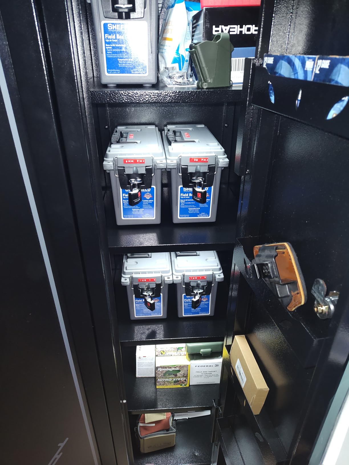 KAER 18-20 Gun Safe Gun Cabinet Large Gun Safes for Rifles and Pistols Rifle Safe for Home High Capacity Electronic Gun Cabinets for Rifles and Shotguns with Drawer, Removable Shelf customer photo 1