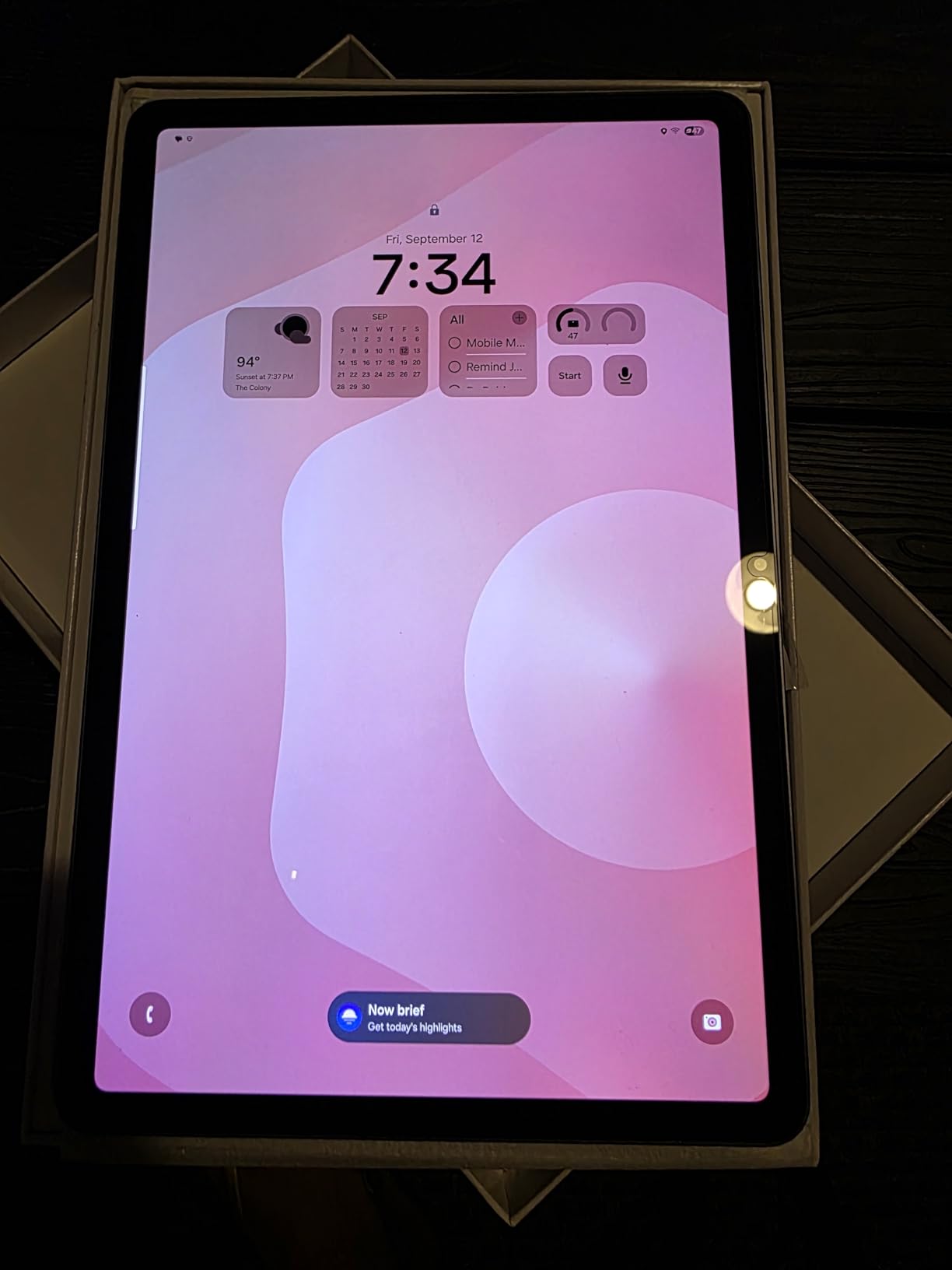 Samsung Galaxy Tab S11 512GB WiFi Android Tablet, Dynamic AMOLED 2X Display; 3nm MediaTek Processor, Galaxy AI, IP68, High Performance, Premium 11 AMOLED Screen, Slim, Portable Design, Gray customer photo 2