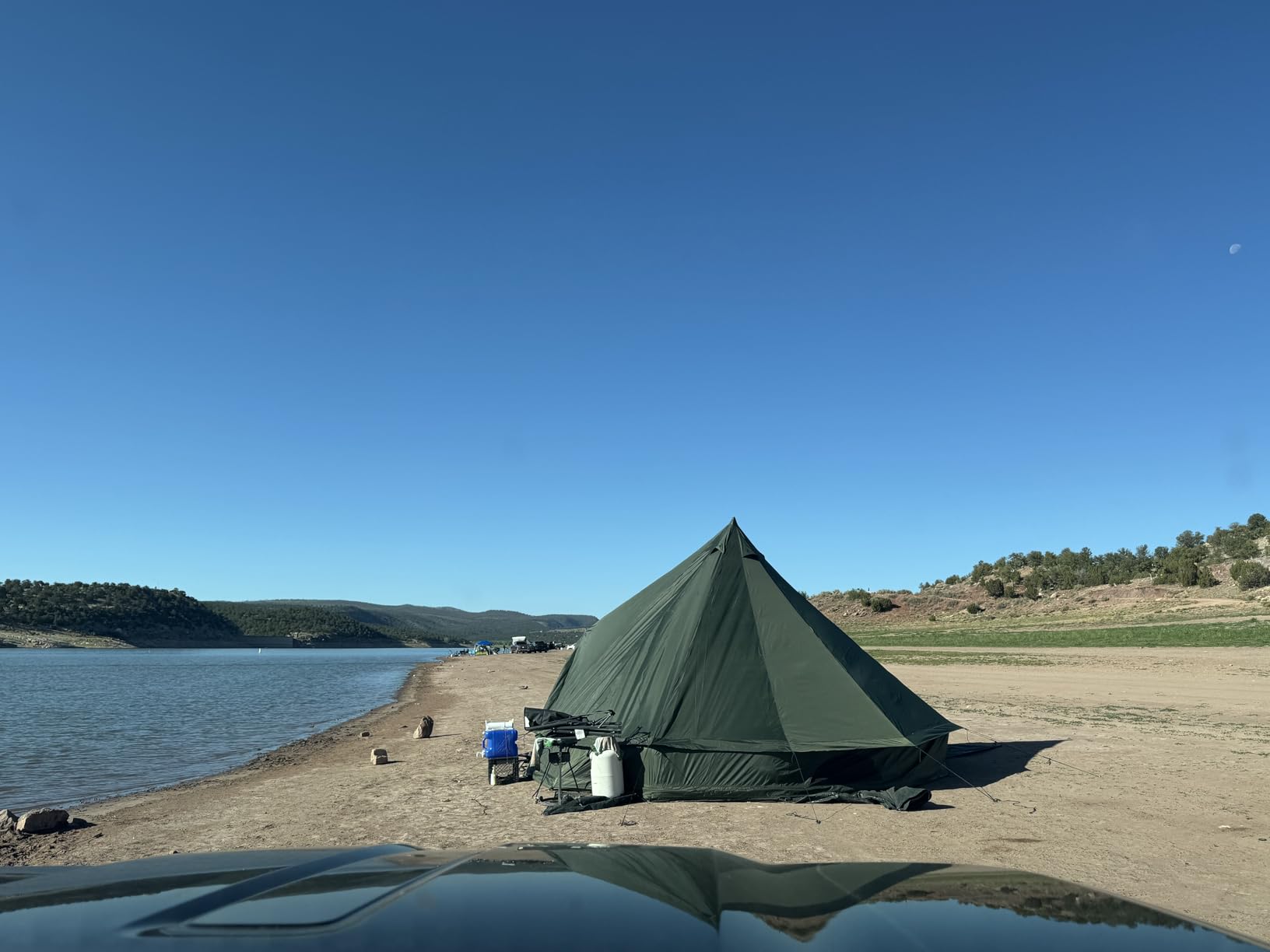 Oxford Bell Tent for Family Camping - Spacious 13.1ft /16.4ft Yurt with Stove Jack, Large Glamping Tents for 4-8 People, 4 Season Oxford Hot Tent Shelter customer photo 2
