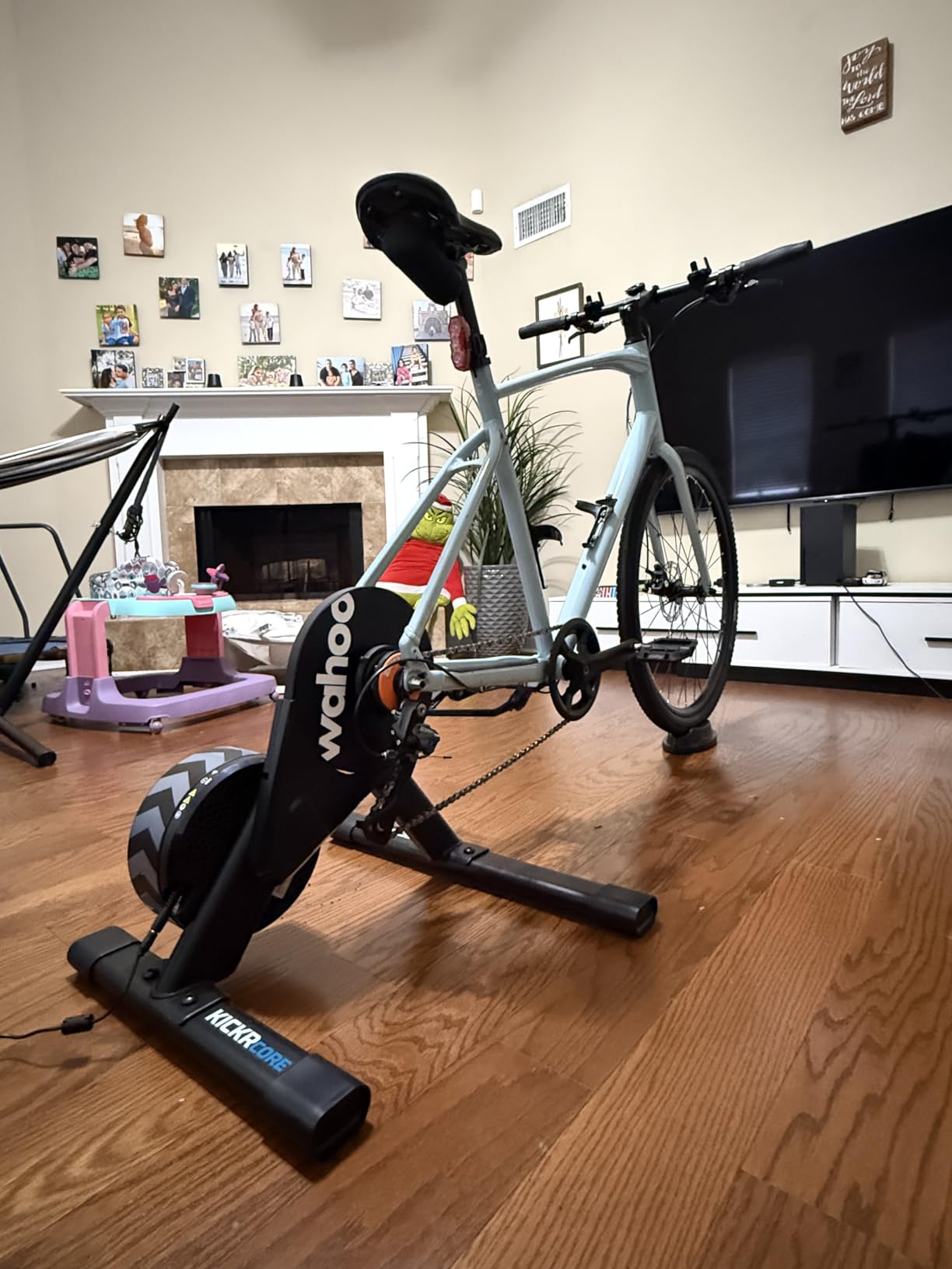 Wahoo Fitness KICKR CORE 2 Zwift Cog and Click - Orange Cog 3rd Generation customer photo 1