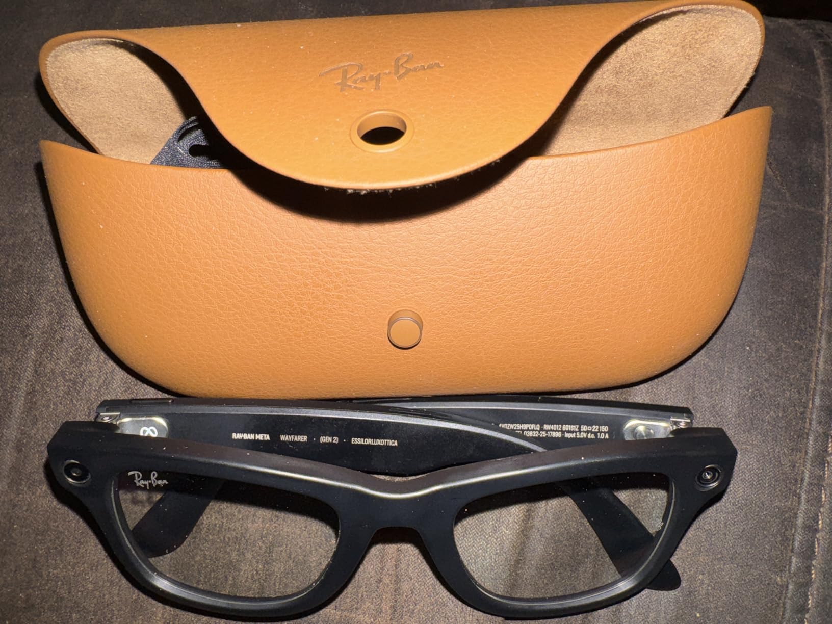 Ray-Ban Meta (Gen 2), Wayfarer, Matte Black | Smart AI Glasses for Men, Women - 2x Battery Life - 3K Ultra HD Resolution - 12 MP Ultra-Wide Camera, Audio, Video - Transitions® Grey Lenses customer photo 1