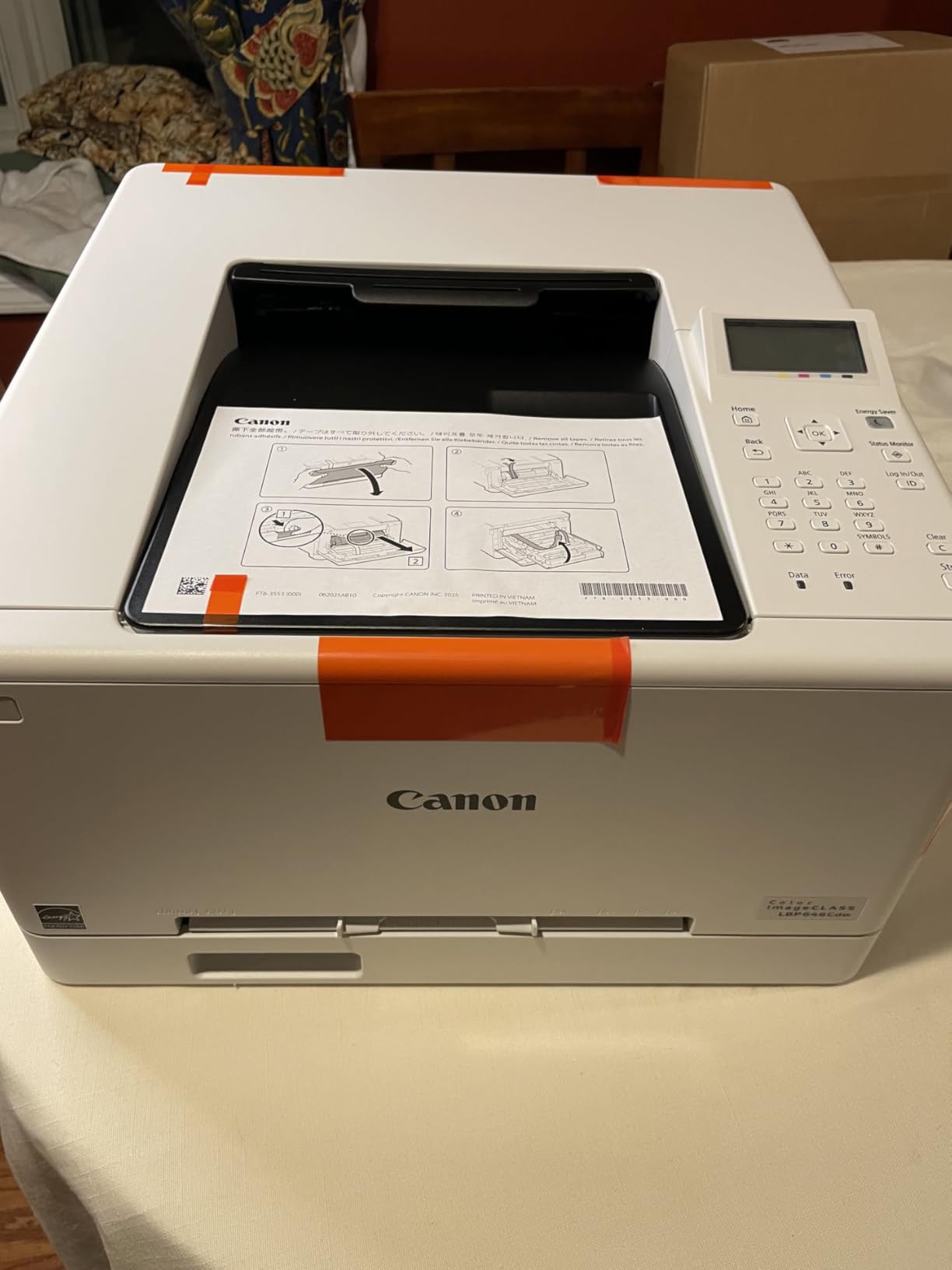 Canon Color imageCLASS LBP646Cdw Wireless Laser Single-Function Printer for Duplex Printing customer photo 1