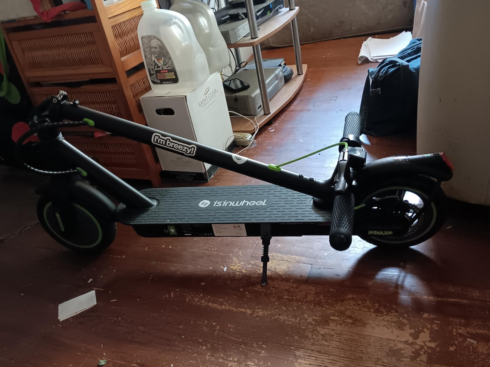 isinwheel GT1 Electric Scooter, 28 MPH, 800W, 28-Mile Range, Off-Road customer photo 1
