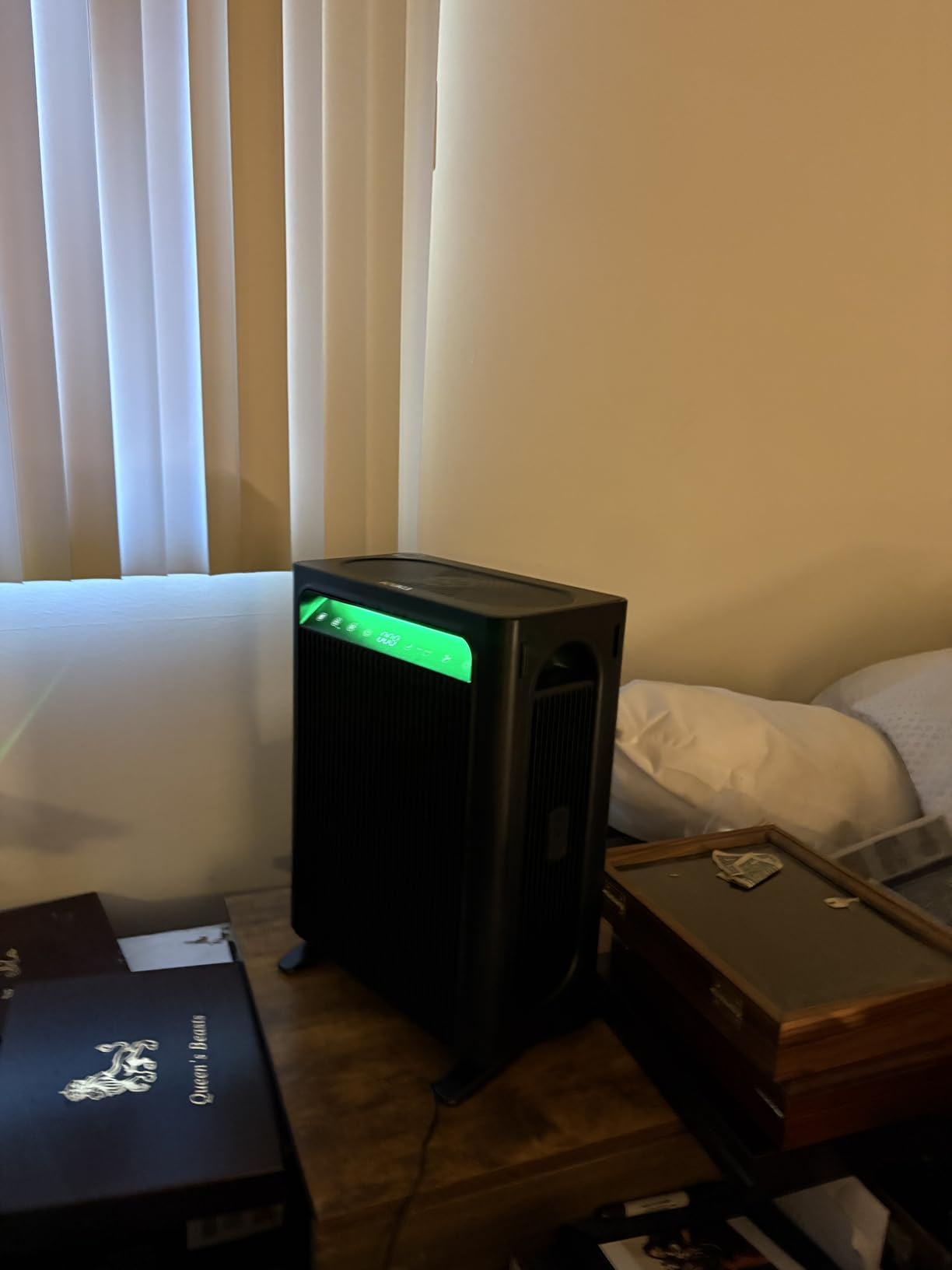 KNKA Air Purifier for Home Bedroom Large Room Up to 1,695 Ft² in 1 Hr, HEPA Air Cleaner with Washable Pre-Filter, AHAM VERIFIDE, AQI Display, ECO Mode, Pet Mode for Pets, Dust, Pollen, APH4000 customer photo 1