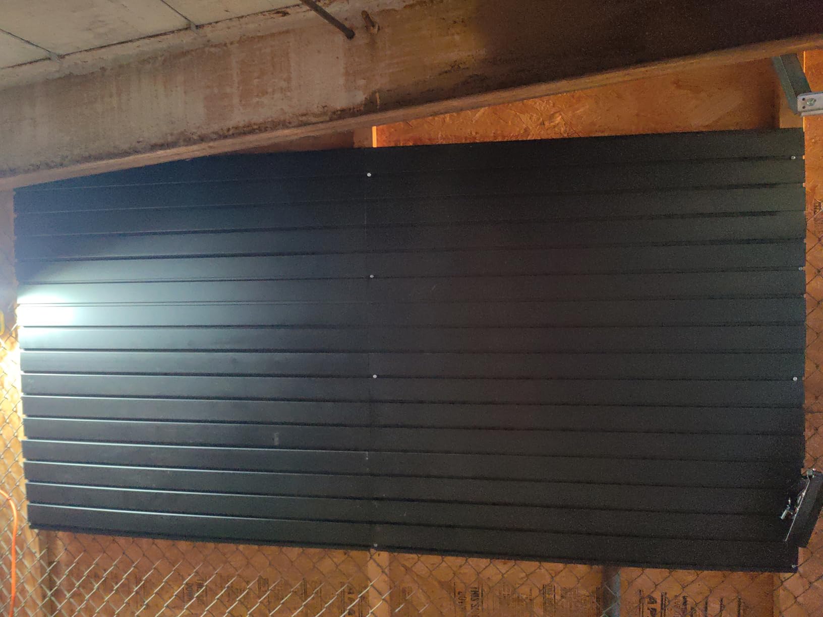 Yuzzy Slat Wall Paneling 4 x 8ft, Garage Slatwall Panel Wall Storage Systems, Heavy Duty PVC Garage Wall Organization (White) customer photo 2