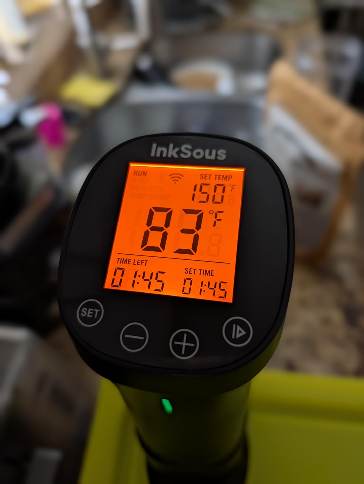 WIFI 2.4G Sous Vide Cooker 1000W Immersion Circulator with APP, 14 Recipes, Alarm, Calibration & Timer customer photo 2
