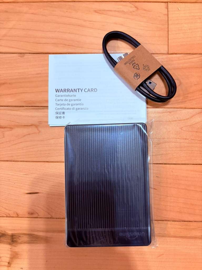UnionSine 1TB Ultra Slim Portable External Hard Drive HDD-USB 3.0 customer photo 1
