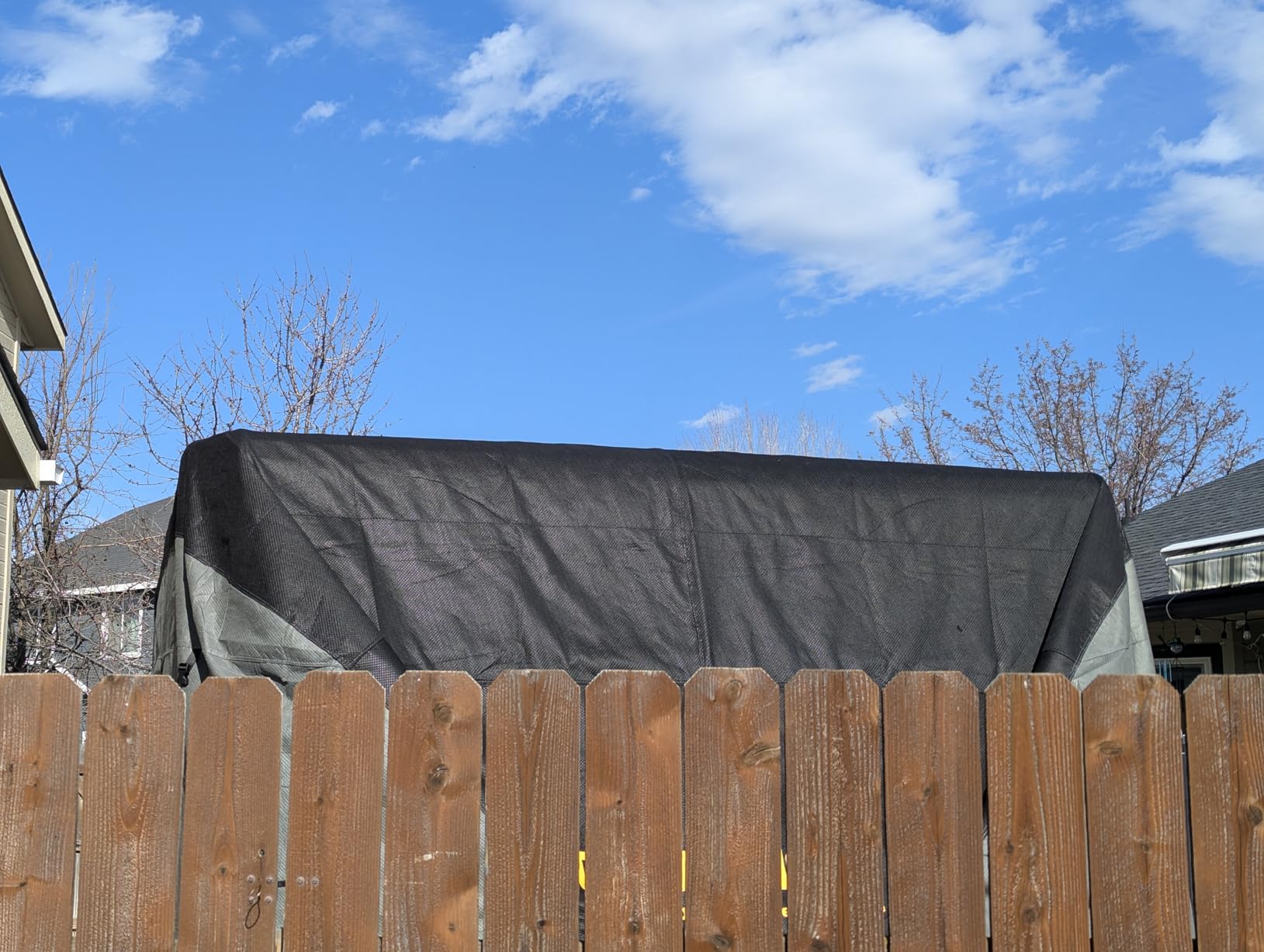 CAMMOO RV Cover for 27-30ft Travel Trailer 9 Layer 180g Heavy Duty Snowproof Waterproof Windproof UV-Resistant All Weather Protection with Full Kit Includes Tire Covers Tongue Jack Cover Storage Bag customer photo 2