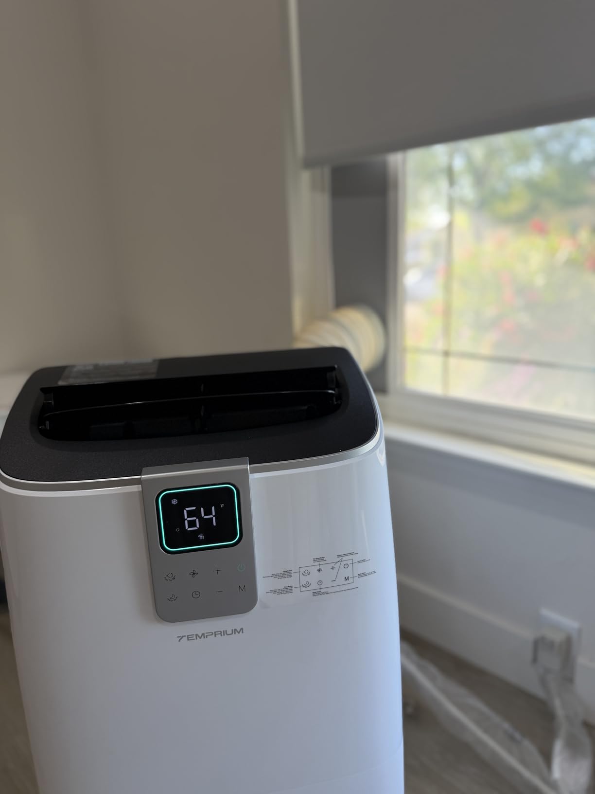 8000 BTU Portable Air Conditioner Cools up to 350 Sq.Ft., Smart Portable AC Unit with App/Voice/Remote Control, 4-in-1 Quiet AC Unit with Cool, Dry, Fan, Sleep Modes, 24H Timer, Window Kits customer photo 2