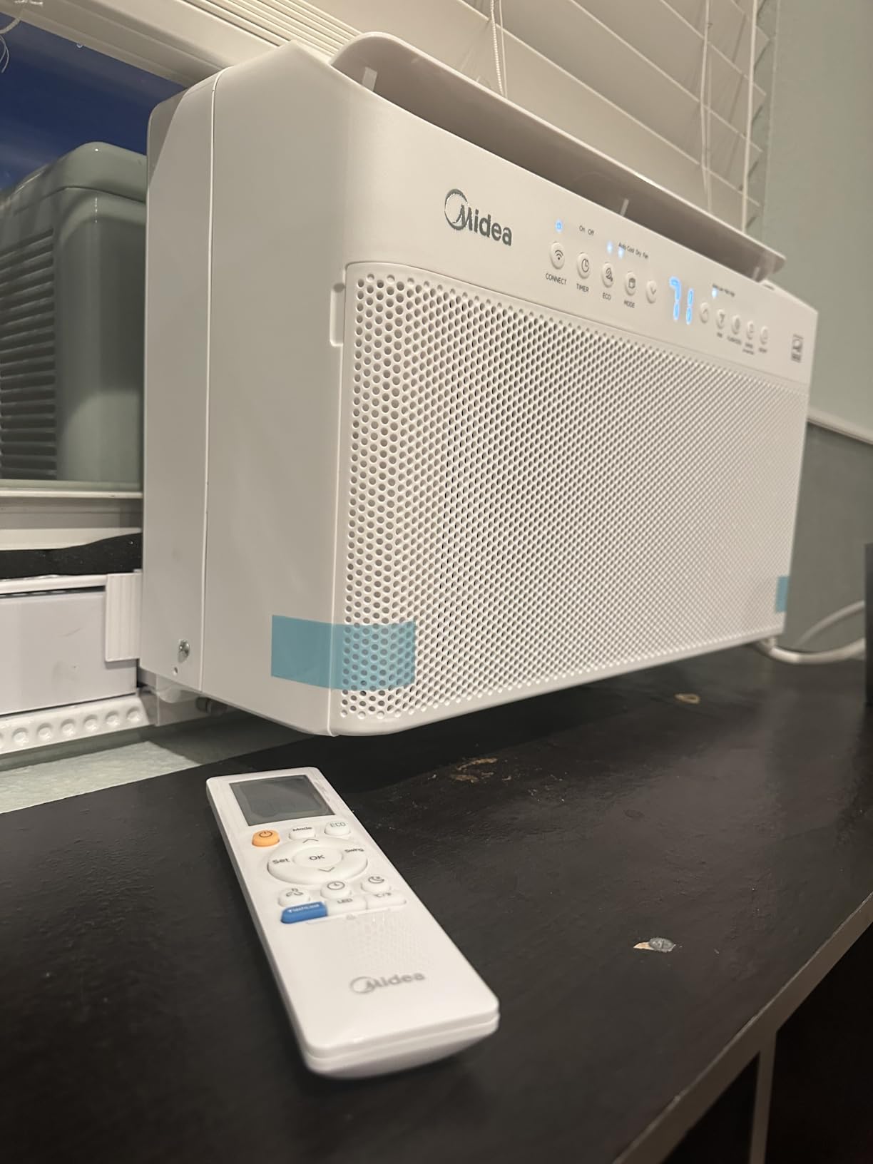 Midea 12,000 BTU U Shaped Smart Inverter Window Air Conditioner - Cools 550 Sq Ft, Ultra Quiet with Open Window Operation - Alexa/Google Assistant Compatible, 37% Energy Savings, Remote (2026 Edition) customer photo 1