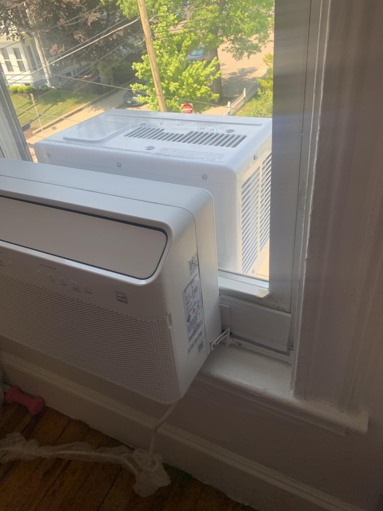 Midea 8,000 BTU U Shaped Smart Inverter Window Air Conditioner - Cools 350 Sq Ft, Ultra Quiet with Open Window Operation - Alexa/Google Assistant Compatible, 37% Energy Savings, Remote (2026 Edition) customer photo 2