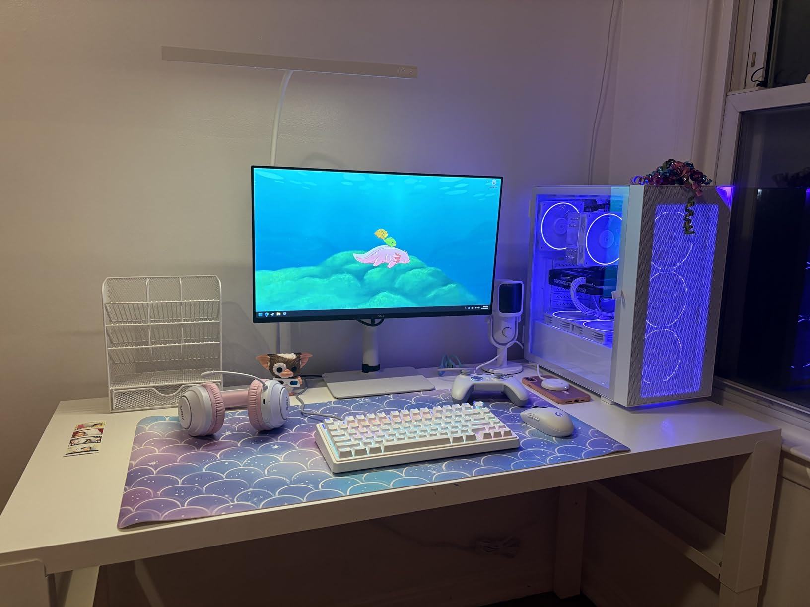 Dell 24 Plus Monitor - S2425HSM - 23.8-inch FHD (1920x1080) 144Hz 1ms Display, 2 x 3W Speakers, HDMI Connectivity, Height/Tilt/Pivot/Swivel Adjustability, AMD FreeSync - Ash White customer photo 2