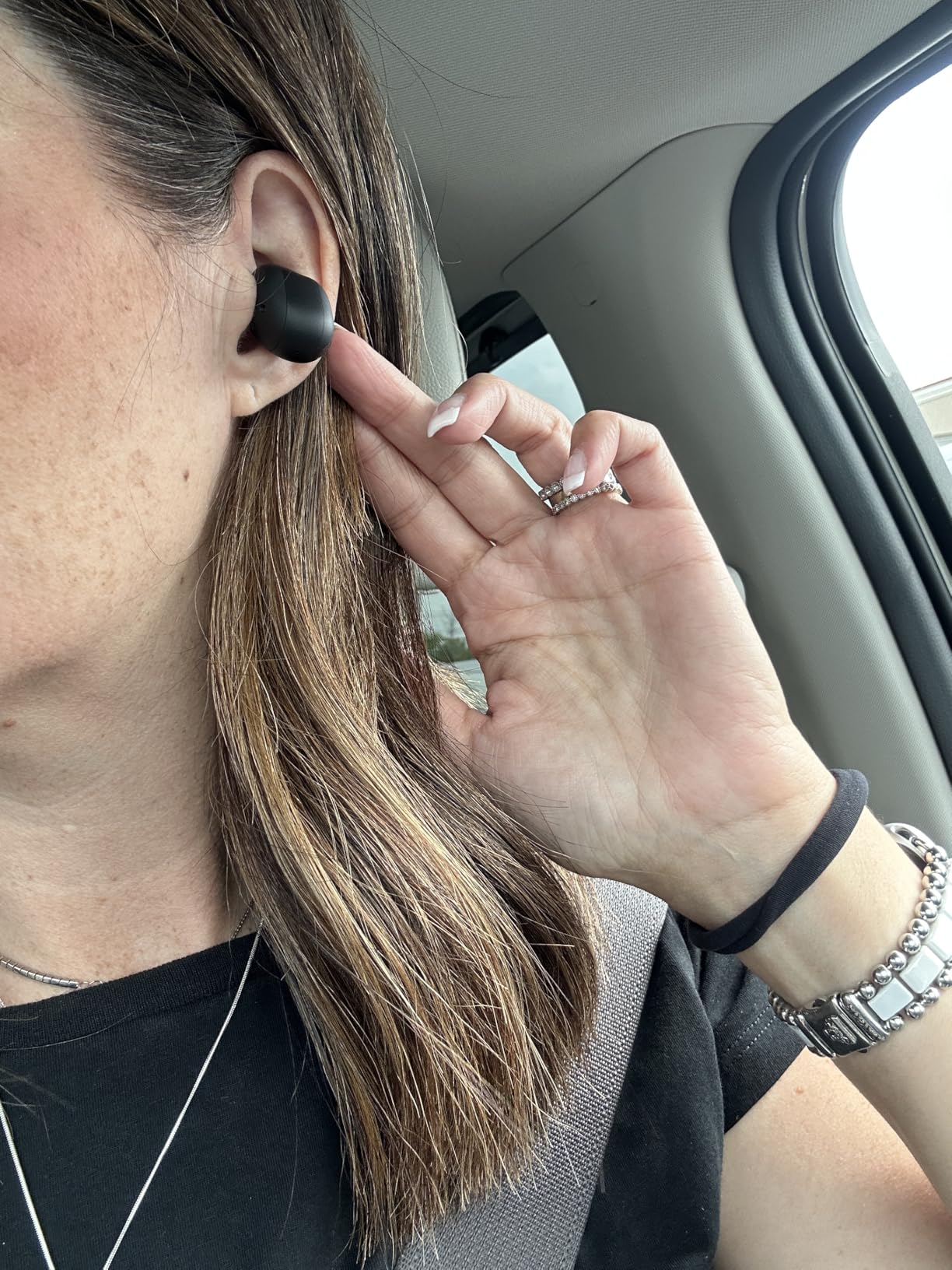 Sony WF-1000XM6 The Best Noise Cancelling Wireless Earbuds, Black - Truly Wireless, Studio-Quality, HD NC Processor QN3e, Ultra Clear Calls, Up to 24 Hours of Battery, Bluetooth customer photo 2