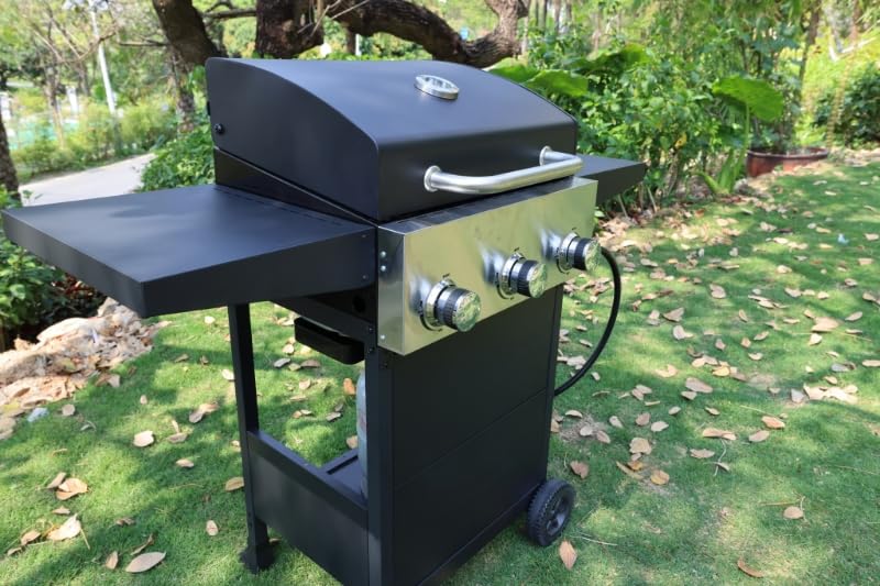 Veralune 55000 BTU 4+1 Infrared Grill, Porcelain Grates Steel Body | Fast heating, accurate temp control, ample cooking space, easy take apart and clean for outdoor BBQs customer photo 1