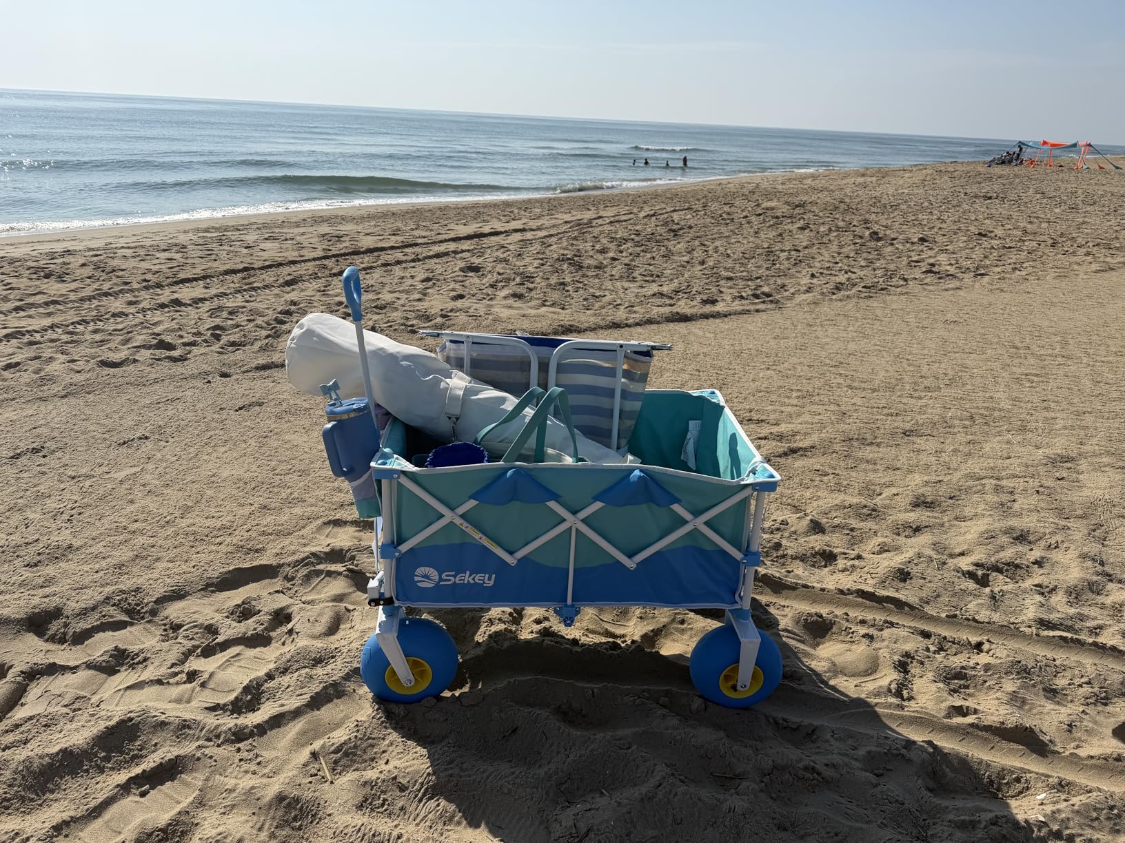Sekey Heavy Duty Beach Wagon with 9