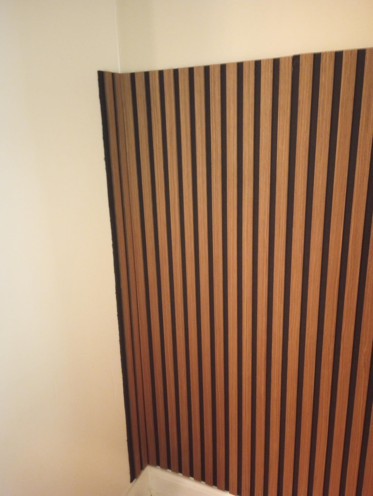 TONOR Wood Slatwall Panels, 4 Pack 47.2
