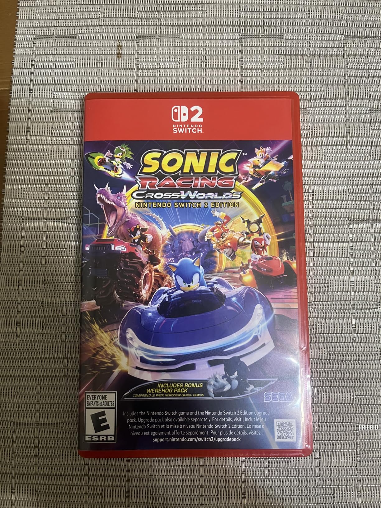 Sonic Racing: CrossWorlds Amazon Exclusive Edition - Nintendo Switch 2 customer photo 2