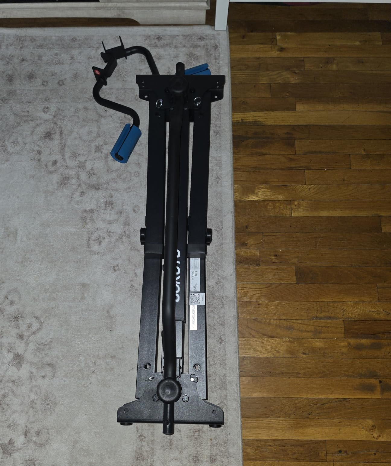 JOROTO Foldable Pull Up Dip Station, Pull Up Bar Free Standing for Home Gym, 450LBS Stable Power Tower, Adjustable Height Multifunction Pull Up Stand customer photo 1