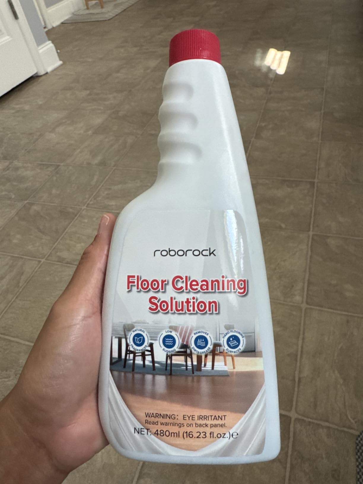 Roborock Qrevo S Pro Robot Vacuum and Mop, 18,500Pa Suction, Multifunctional Dock with 167℉ Mop Self-Cleaning, Smart Obstacle Avoidance, Anti-Tangle Brush, Liftable Spinning Mop, White customer photo 2