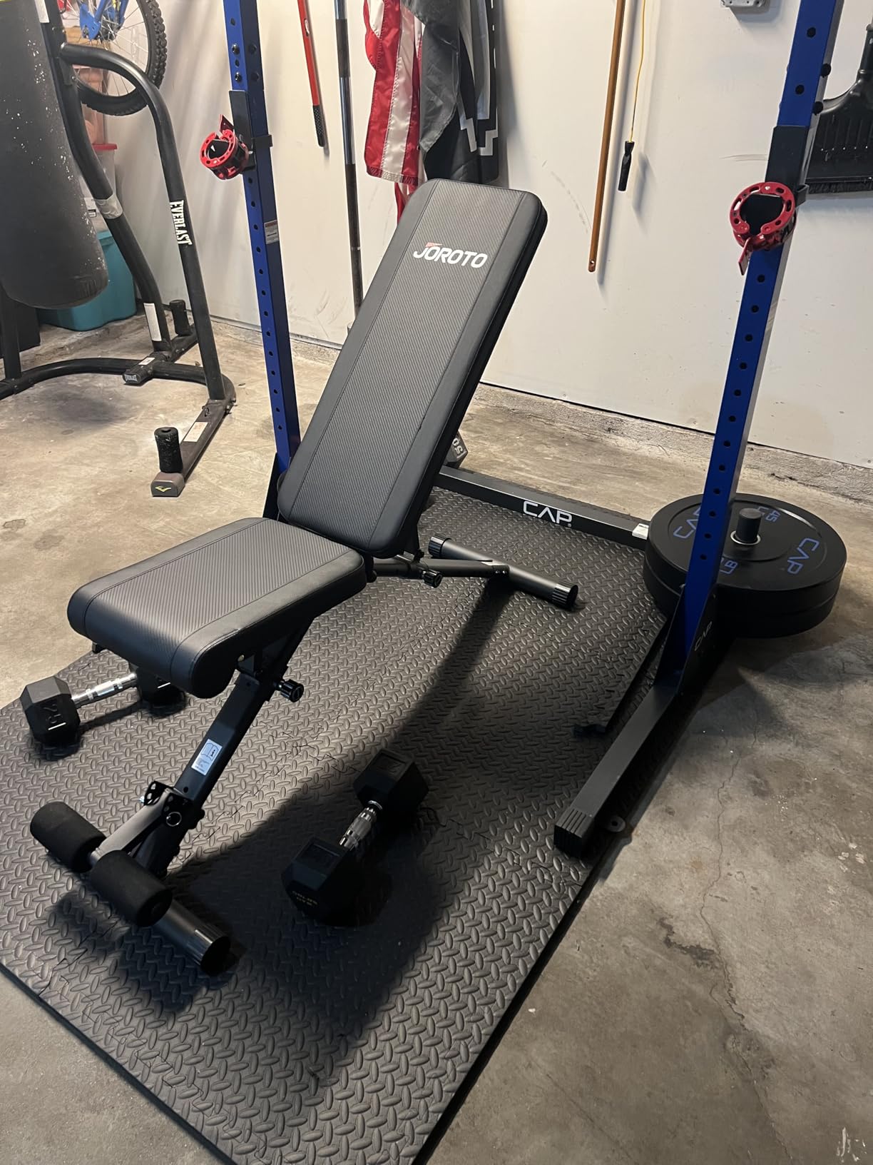 JOROTO Adjustable Weight Bench - 1300LBS Heavy Duty Workout Bench for Strength Training, Decline/Flat/Incline Bench Press with 34