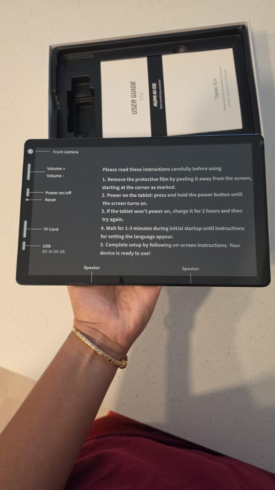 Jeazans 2026 Upgraded Android 16 Tablet with 64GB+1TB Expand, 10.1 inch Tablet with 8-Core, Dock Station, Gemini Ai, WiFi 6, Bluetooth 5.4, 3-Year Protection, Tablet for Students, Kids and Adults customer photo 2