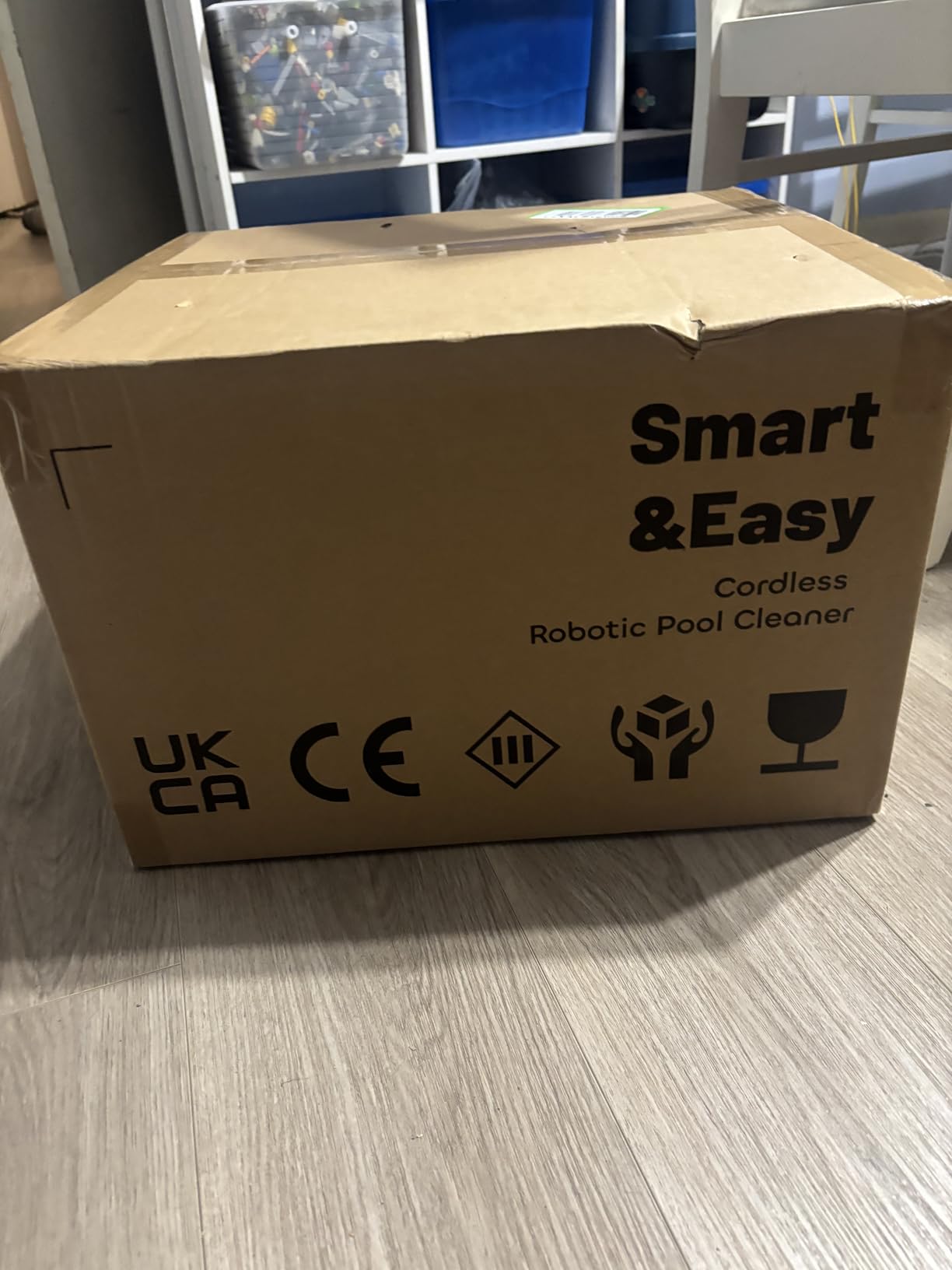 Robotic Pool Cleaner, Cordless Pool Vacuum for Inground Pools, Automatic Pool Cleaner Robot for Pool Floors, Drain Cleaning, Walls, Waterline, 2150 Sq.ft, 180min Runtime, 3H Fast Charging Robot for Spa Pool customer photo 1